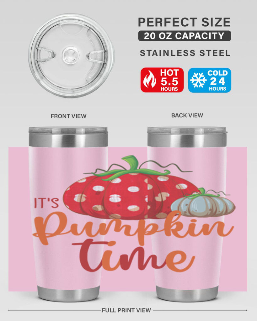 it s pumpkin time 368#- fall- Tumbler
