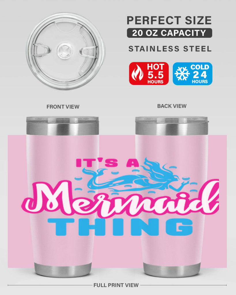 its a mermaid thing 277#- mermaid- Tumbler