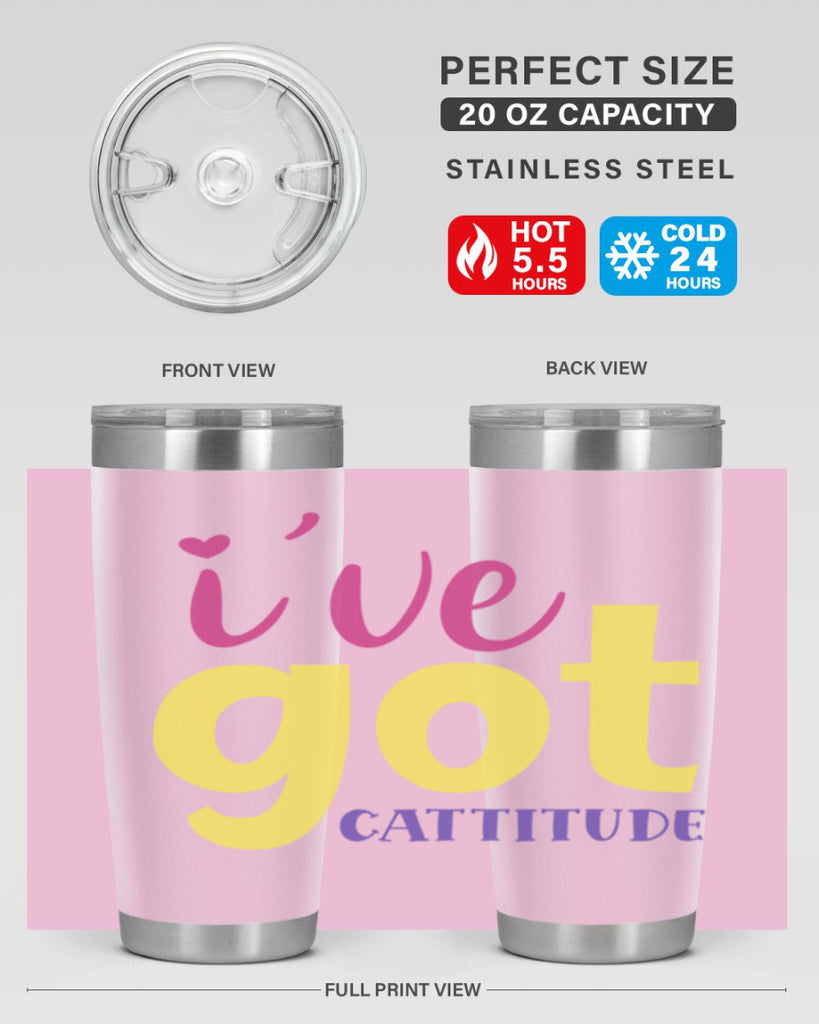 ive got cattitude Style 239#- baby- tumbler