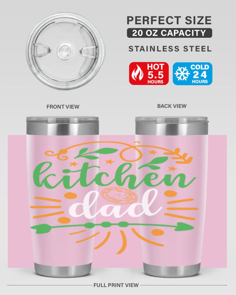 kitchen dad 85#- fathers day- Tumbler