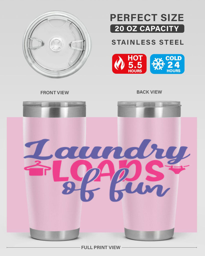 laundry loads of fun 8#- laundry- Tumbler