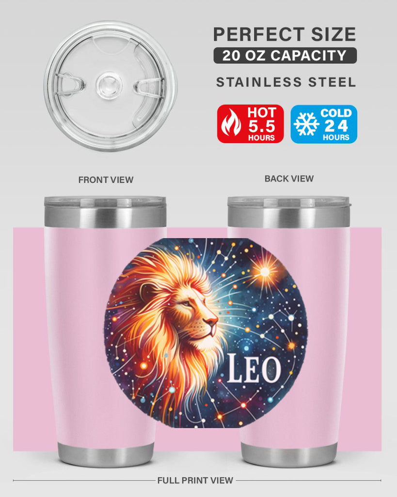 leo 313#- zodiac- Tumbler