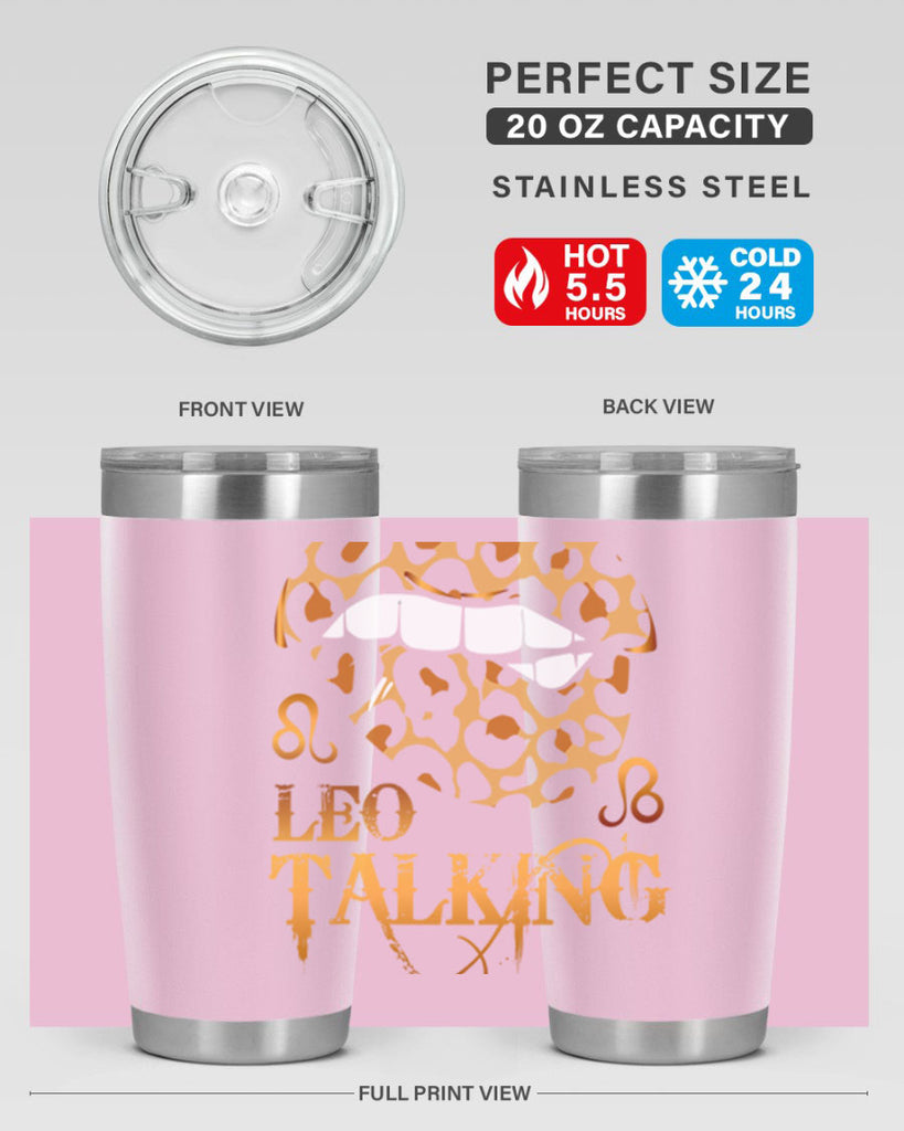 leo king 296#- zodiac- Tumbler