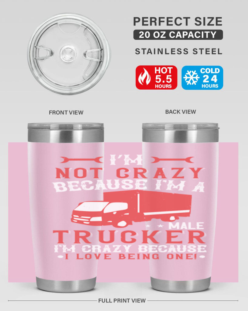 life is full of risks telling me Style 34#- truck driver- tumbler