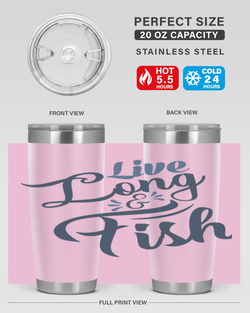 live long 61#- fishing- Tumbler