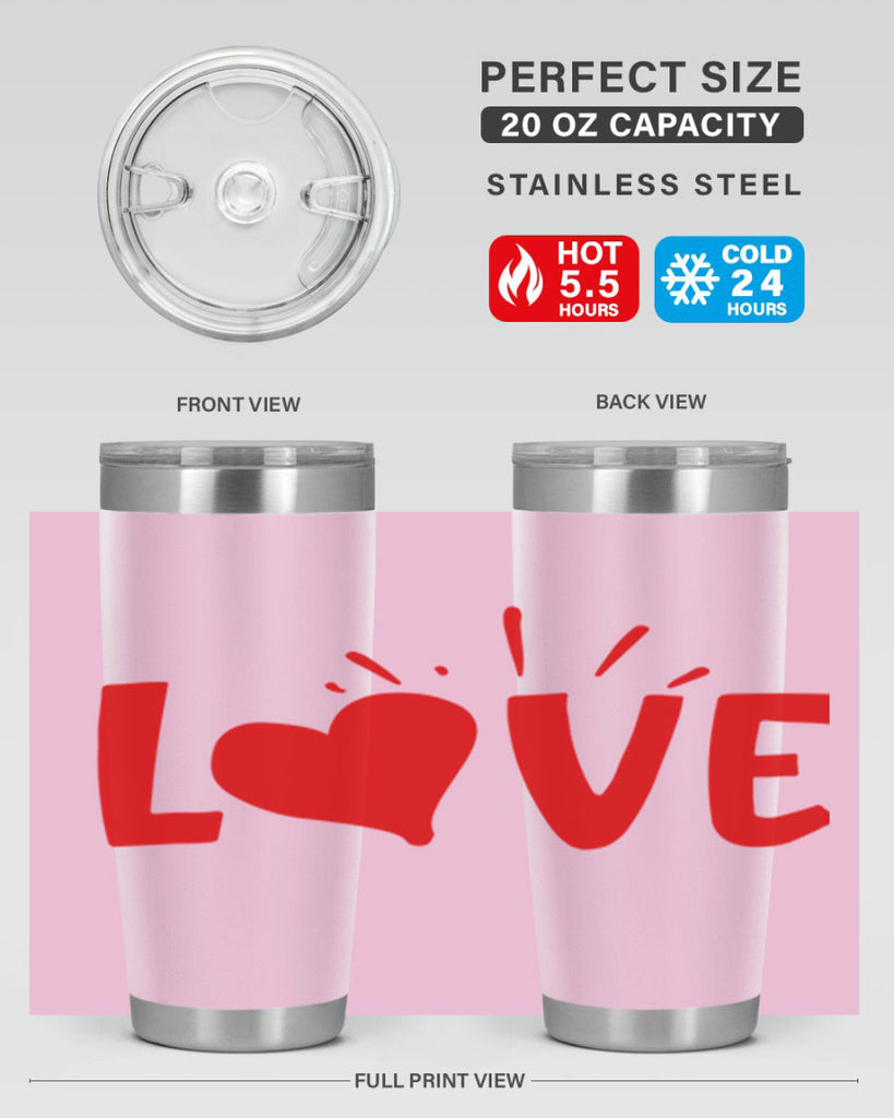 love 75#- valentines day- Tumbler