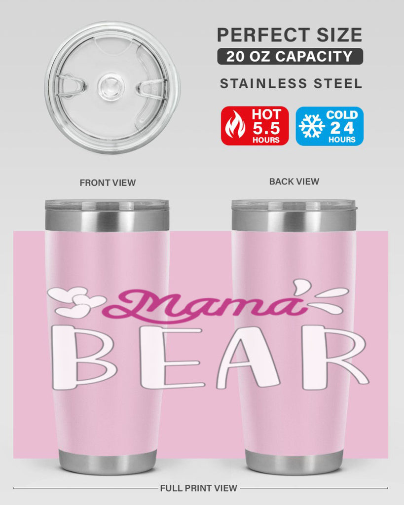 mama bear 132#- mom- Tumbler