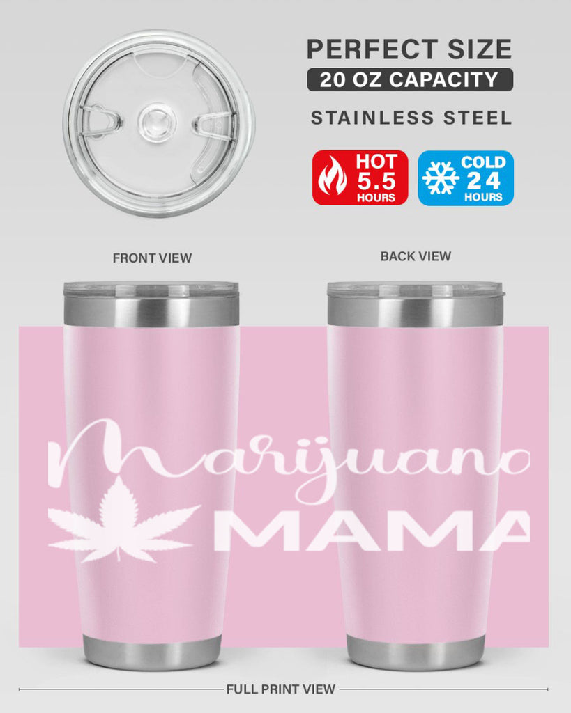 marijuana mama 203#- marijuana- Tumbler