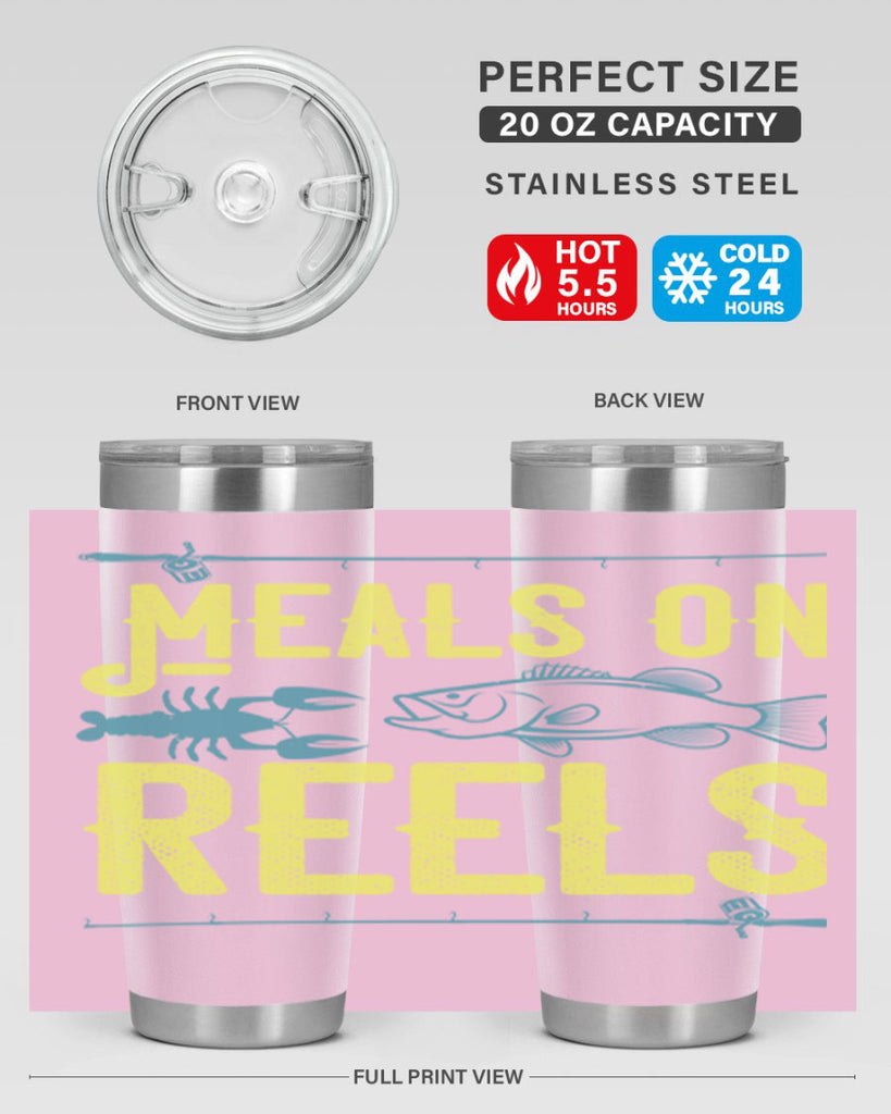 meals on reels 241#- fishing- Tumbler