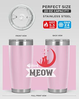 meow Style 70#- cat- Tumbler