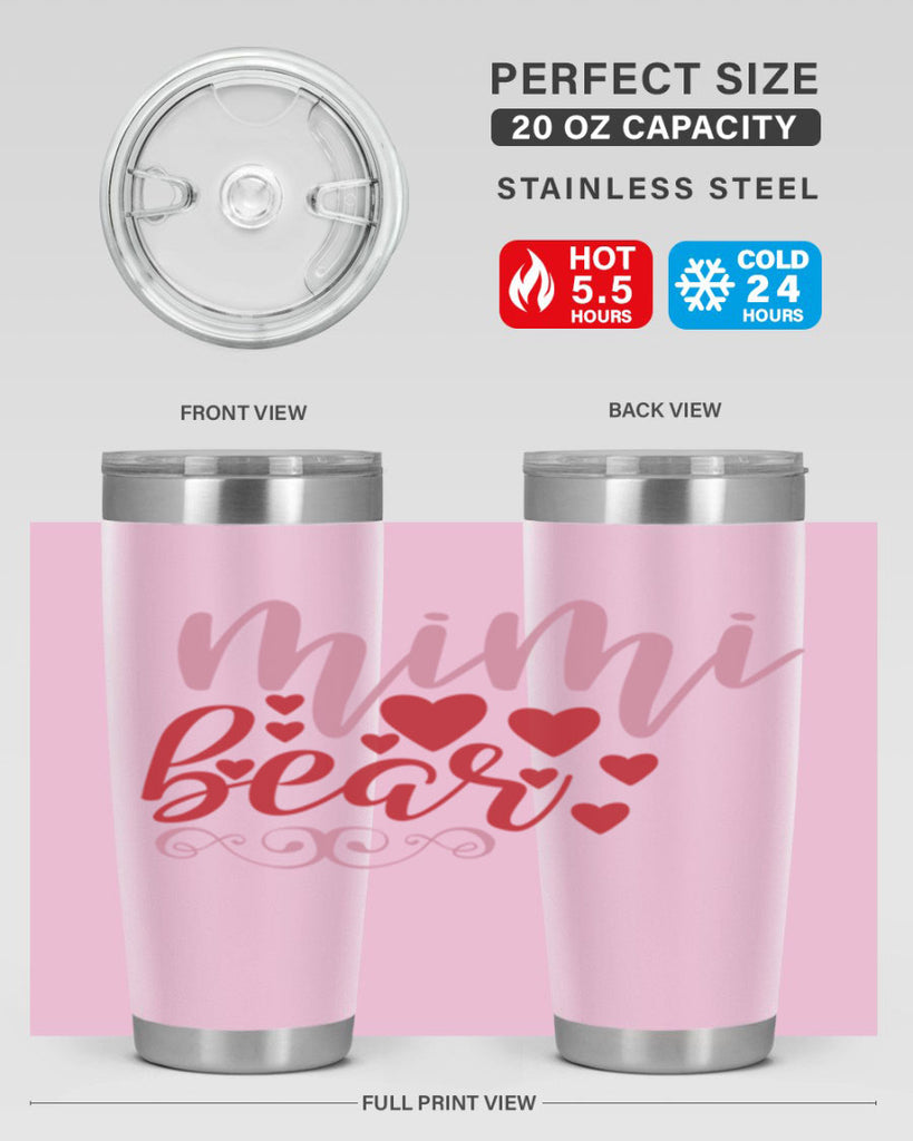 mimi bear Style 1#- aunt- Tumbler