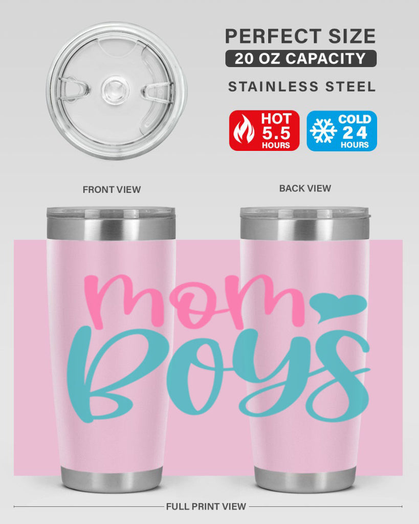 mom boys 318#- mom- Tumbler