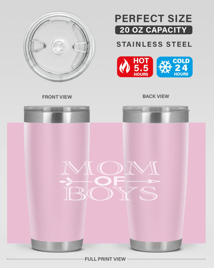 mom of boys 429#- mom- Tumbler