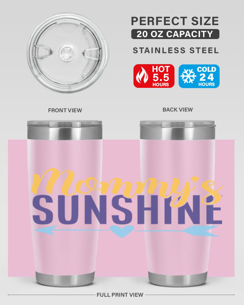 mommys sunshine 424#- mom- Tumbler