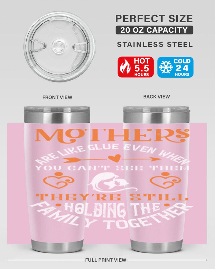 mothers are like glue 51#- mothers day- Tumbler