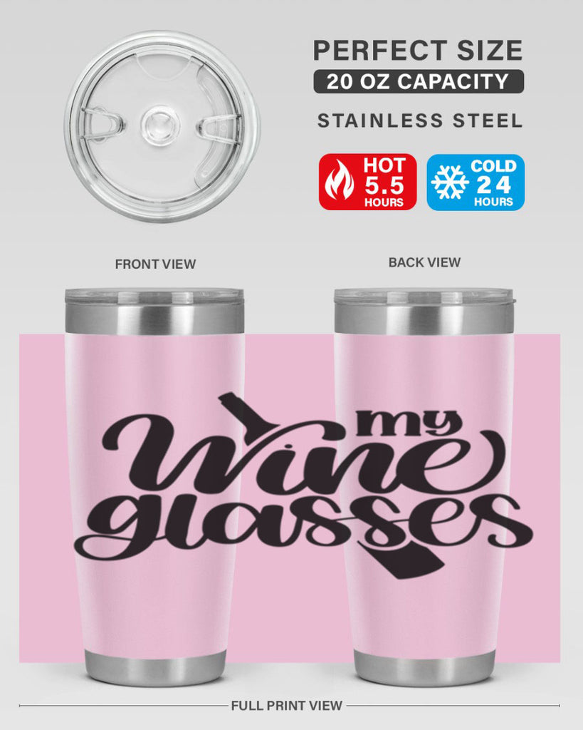 my wine glasses 35#- wine- Tumbler