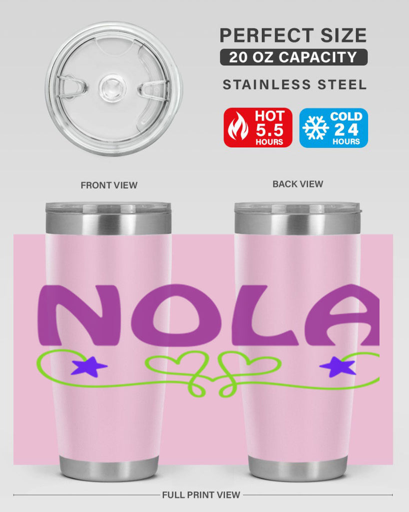 nola 5#- mardi gras- Tumbler