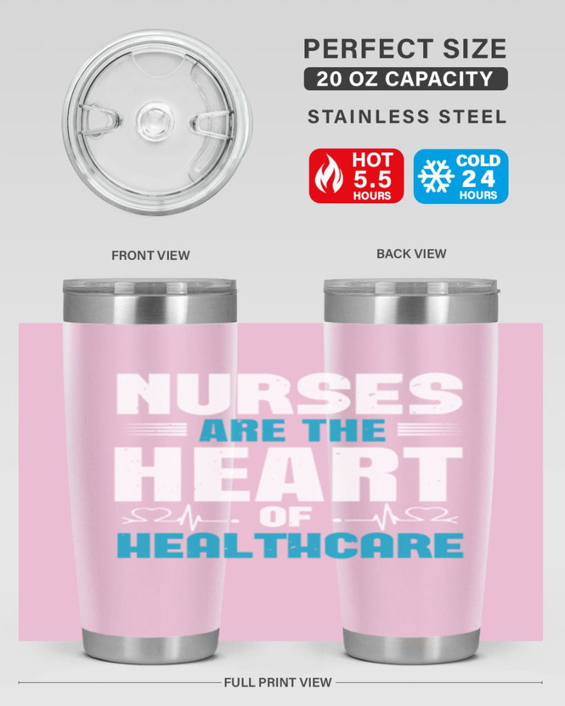 nurse are are heart healthcare Style 287#- nurse- tumbler