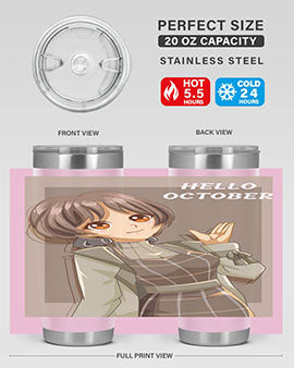 of beautiful girl in hello october 133#- anime- Tumbler