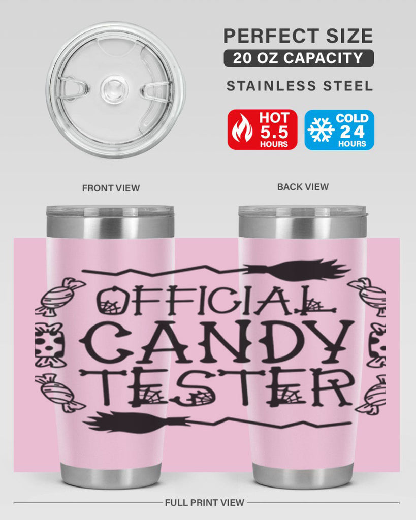 official candy tester 40#- halloween- Tumbler