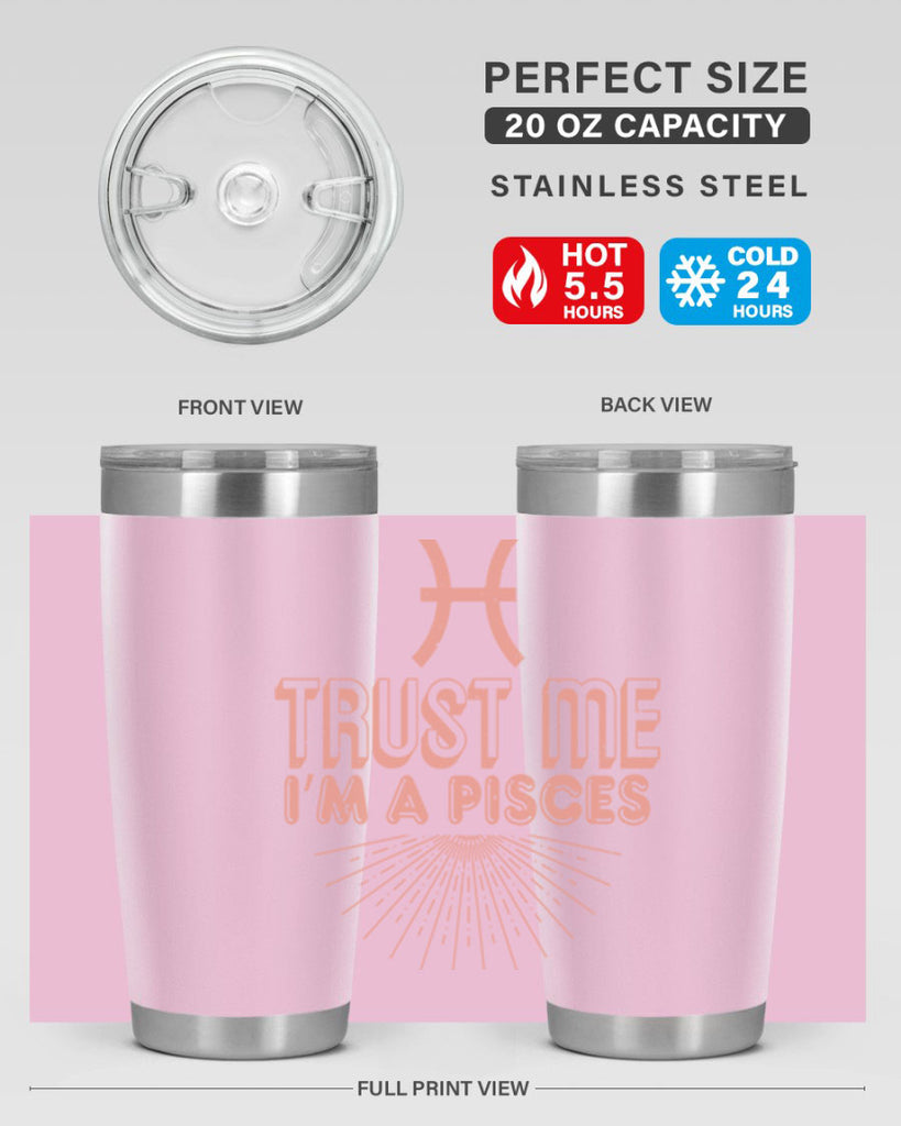 pisces 358#- zodiac- Tumbler