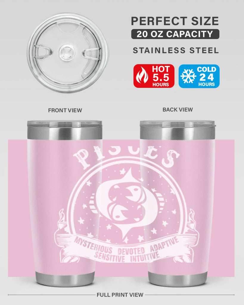 pisces 48#- zodiac- Tumbler