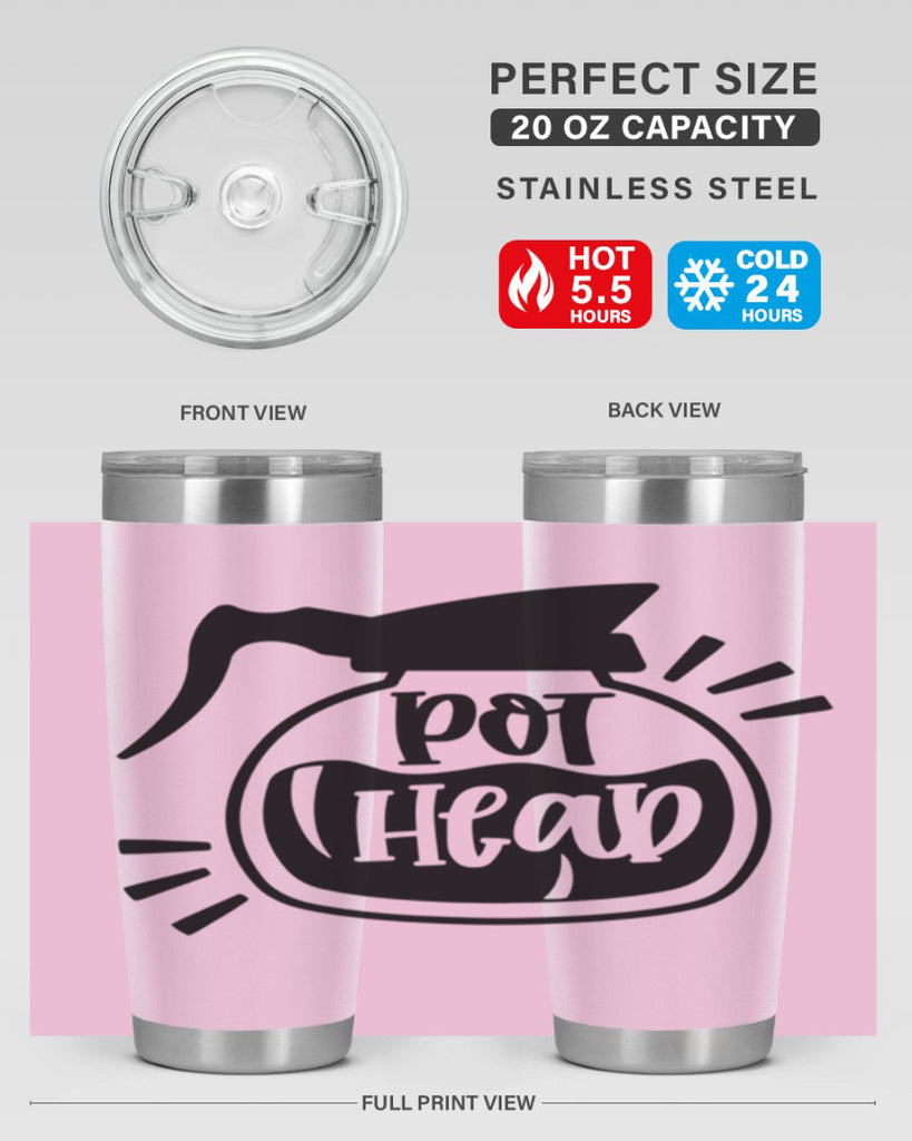 pot head 44#- coffee- Tumbler