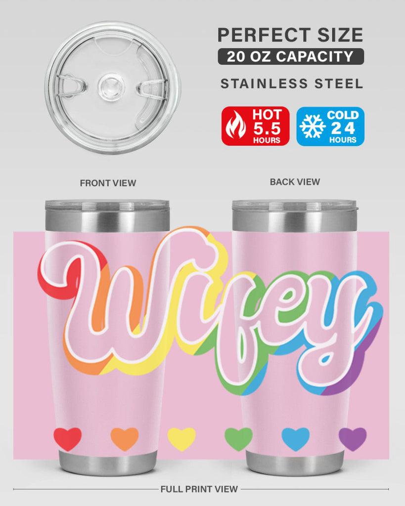 rainbow wifey lgbtq pride lgbt 25#- lgbt- Tumbler