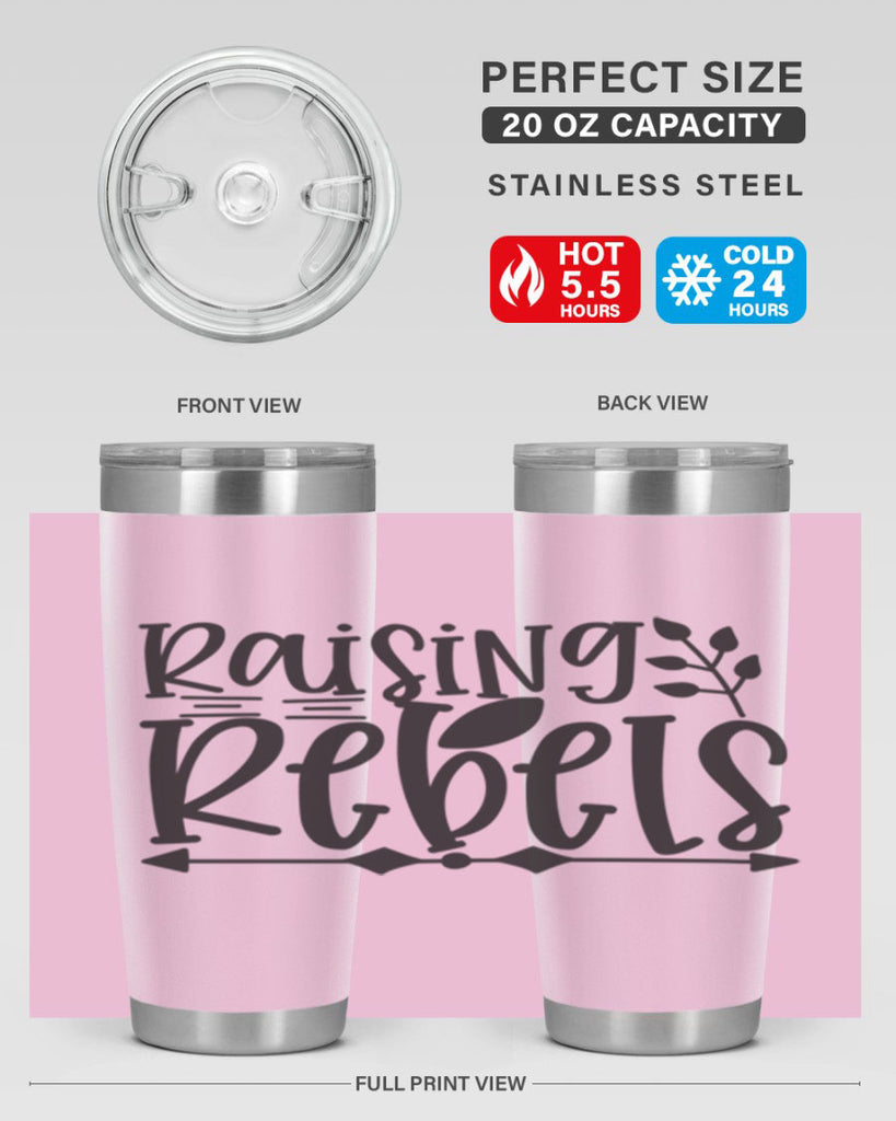 raising rebels 369#- mom- Tumbler