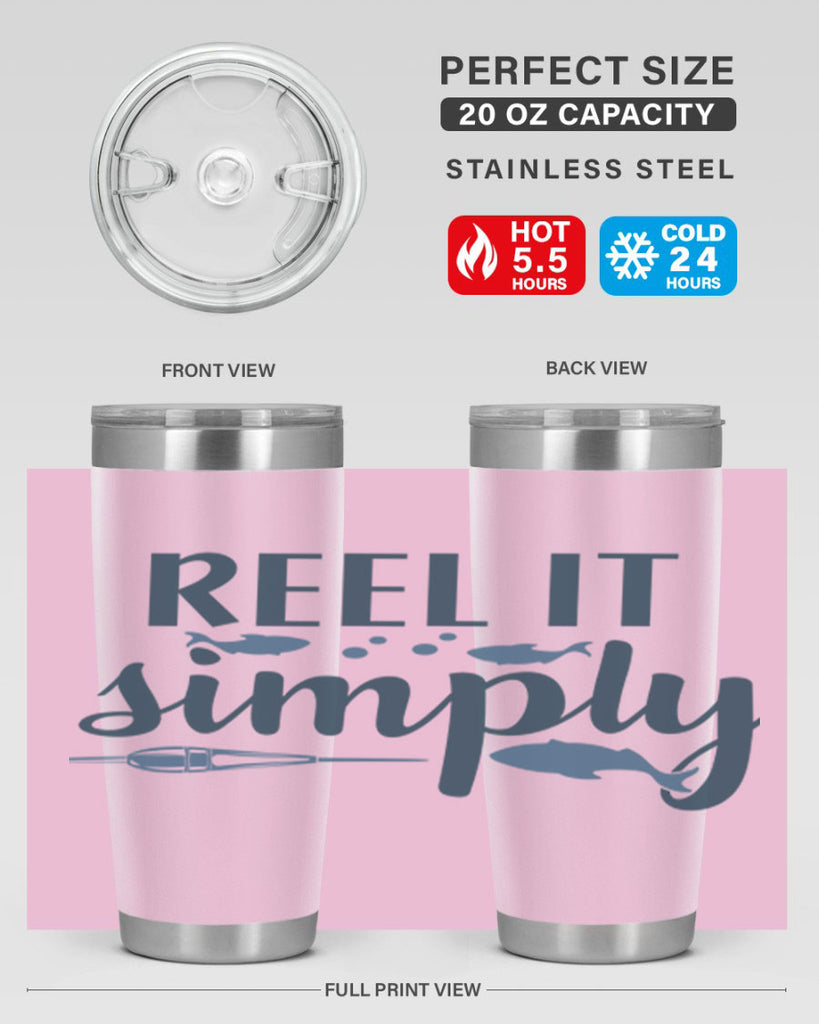 reel it 42#- fishing- Tumbler