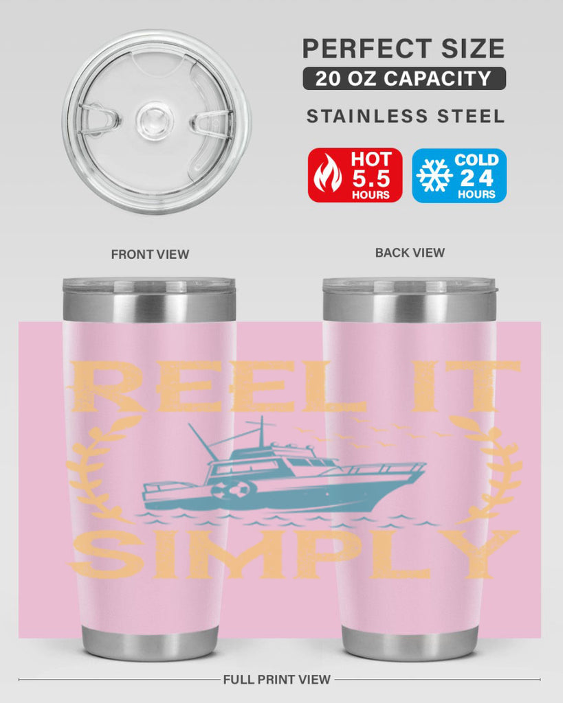 reel it simply 239#- fishing- Tumbler