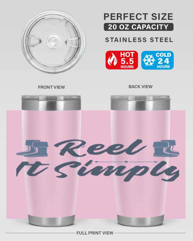 reel it simply 43#- fishing- Tumbler