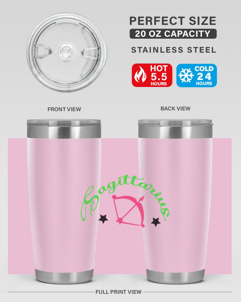 sagittarius 404#- zodiac- Tumbler