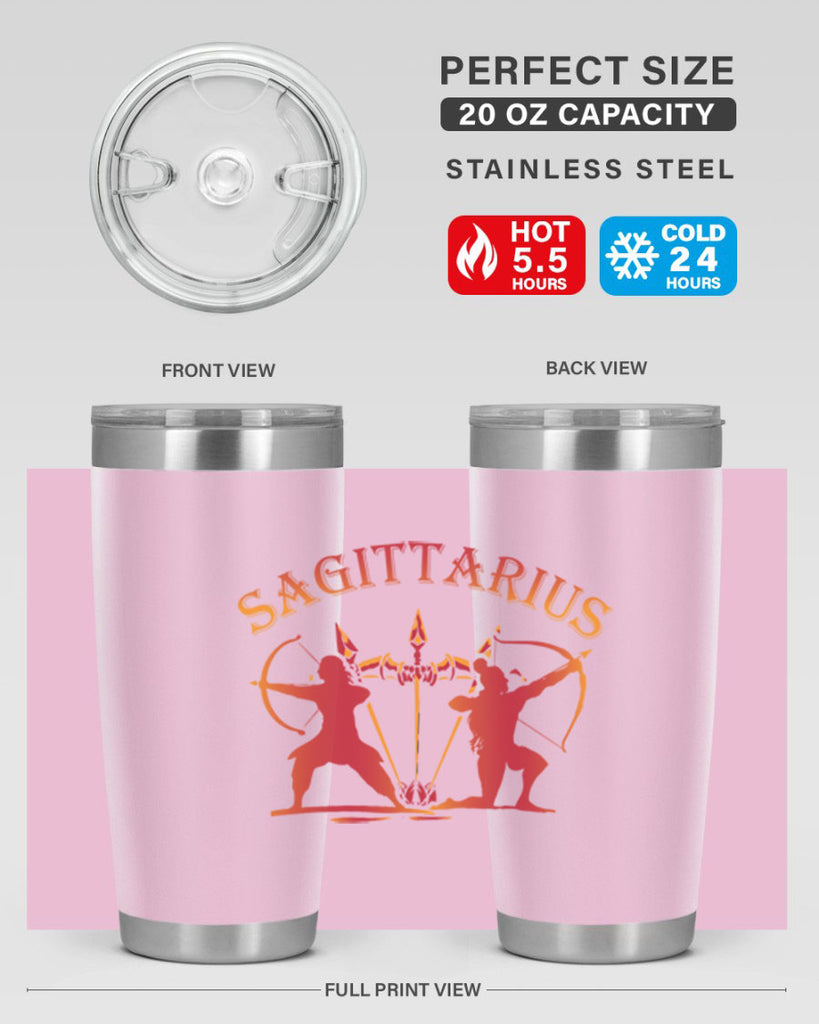 sagittarius 416#- zodiac- Tumbler