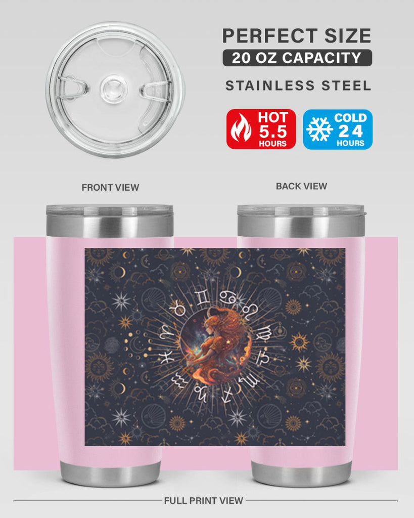 sagittarius Straight 399#- zodiac- Tumbler