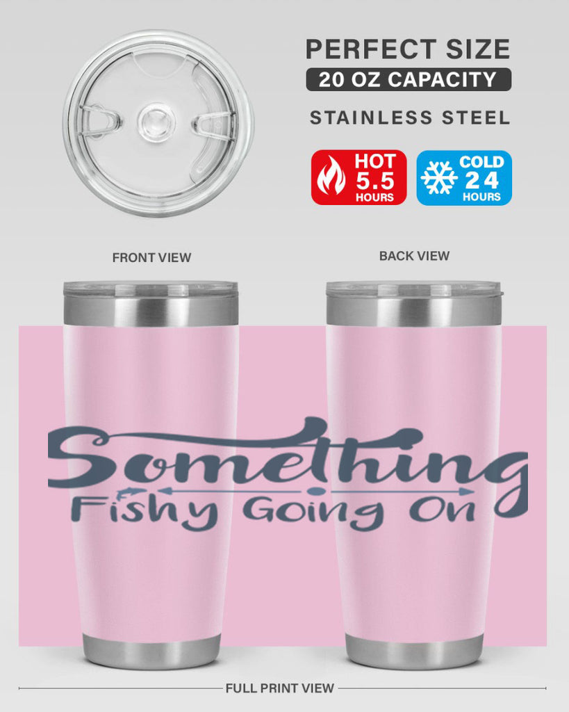 something 36#- fishing- Tumbler