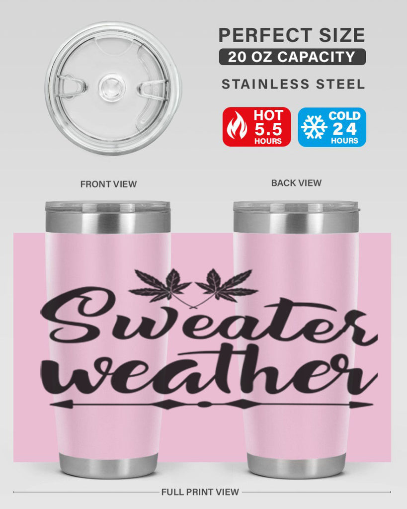 sweater weather 581#- fall- Tumbler