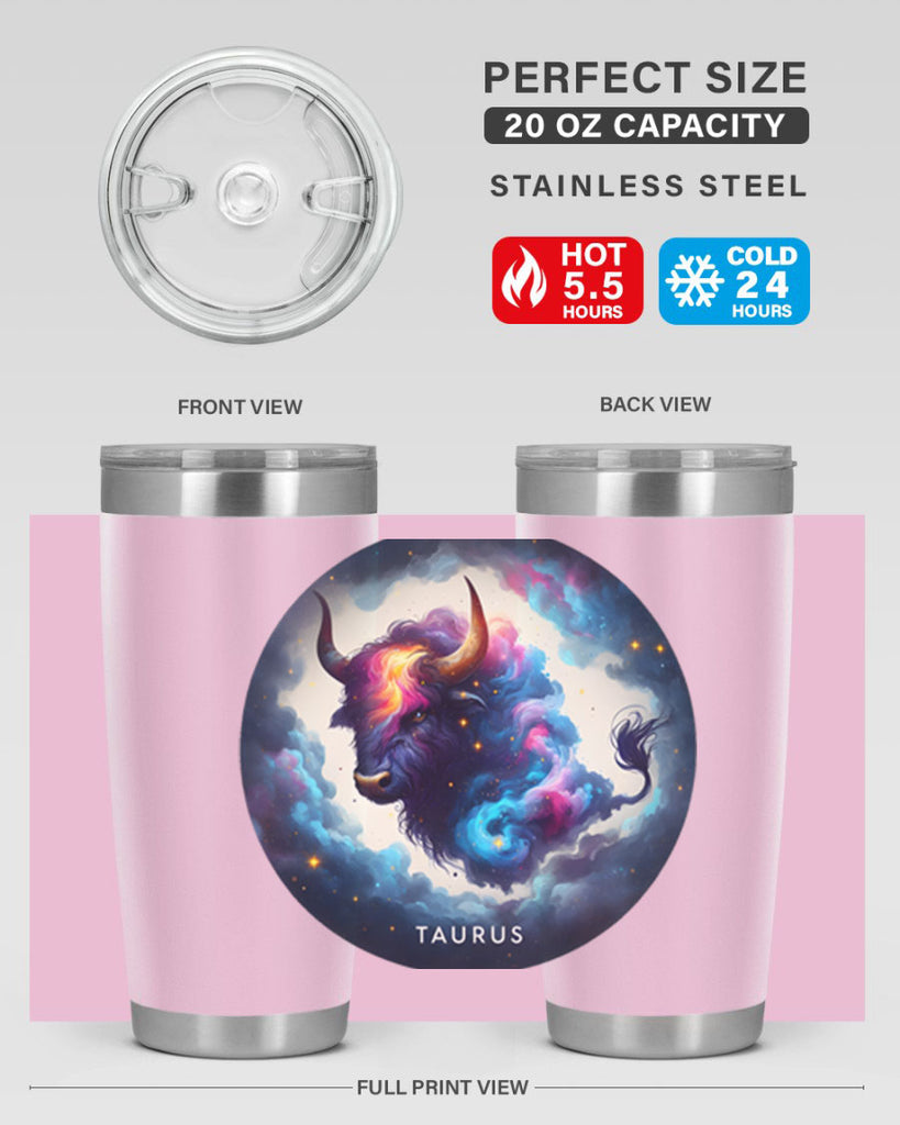 taurus 511#- zodiac- Tumbler