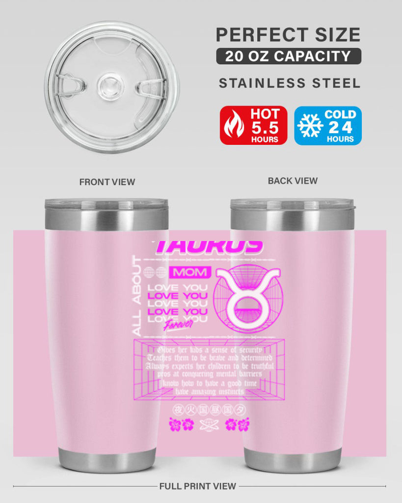 taurus 520#- zodiac- Tumbler