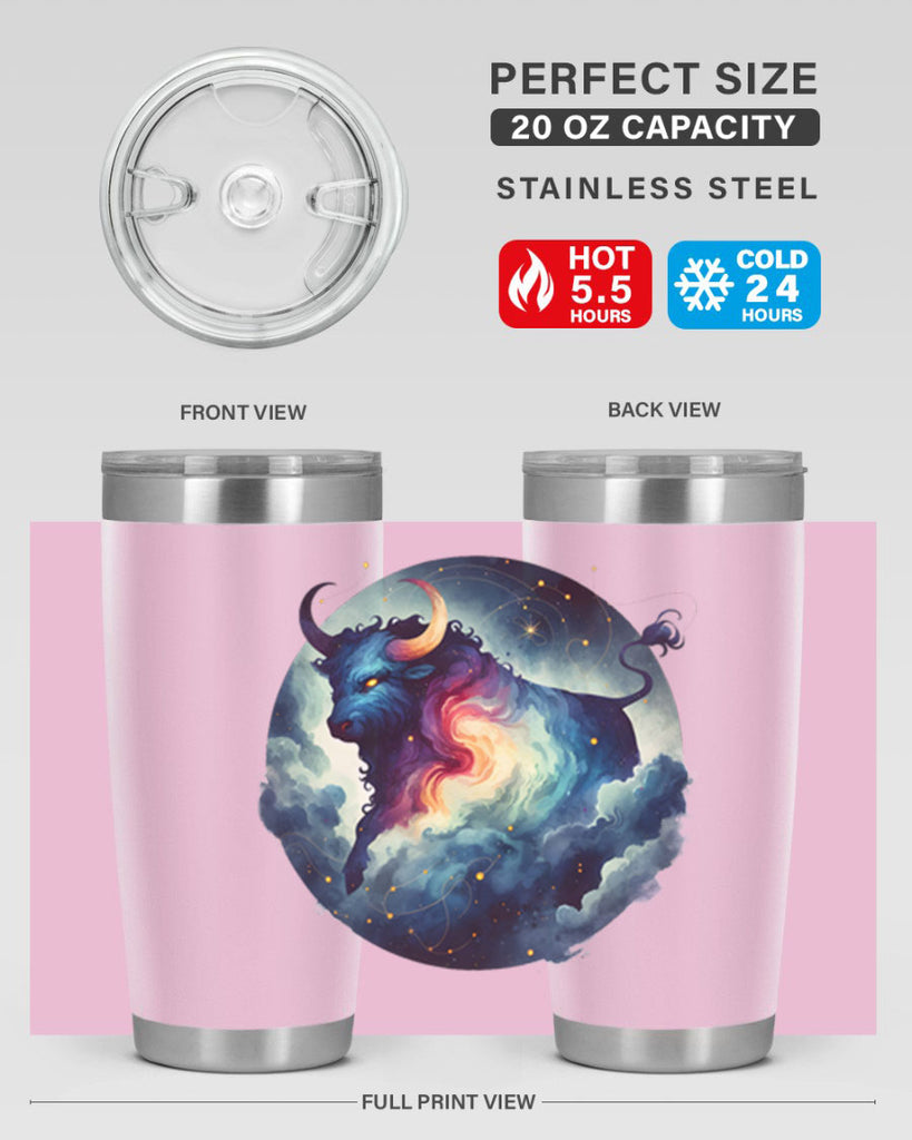 taurus 523#- zodiac- Tumbler