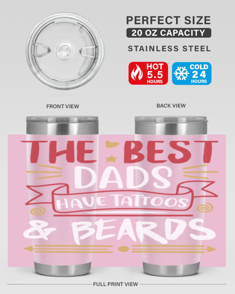 the best dads have tattoos beards 3#- fathers day- Tumbler