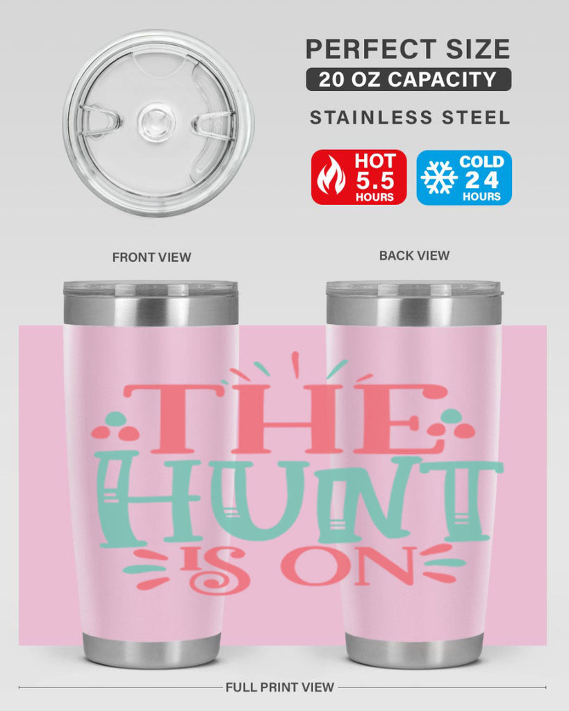 the hunt is on 101#- easter- Tumbler