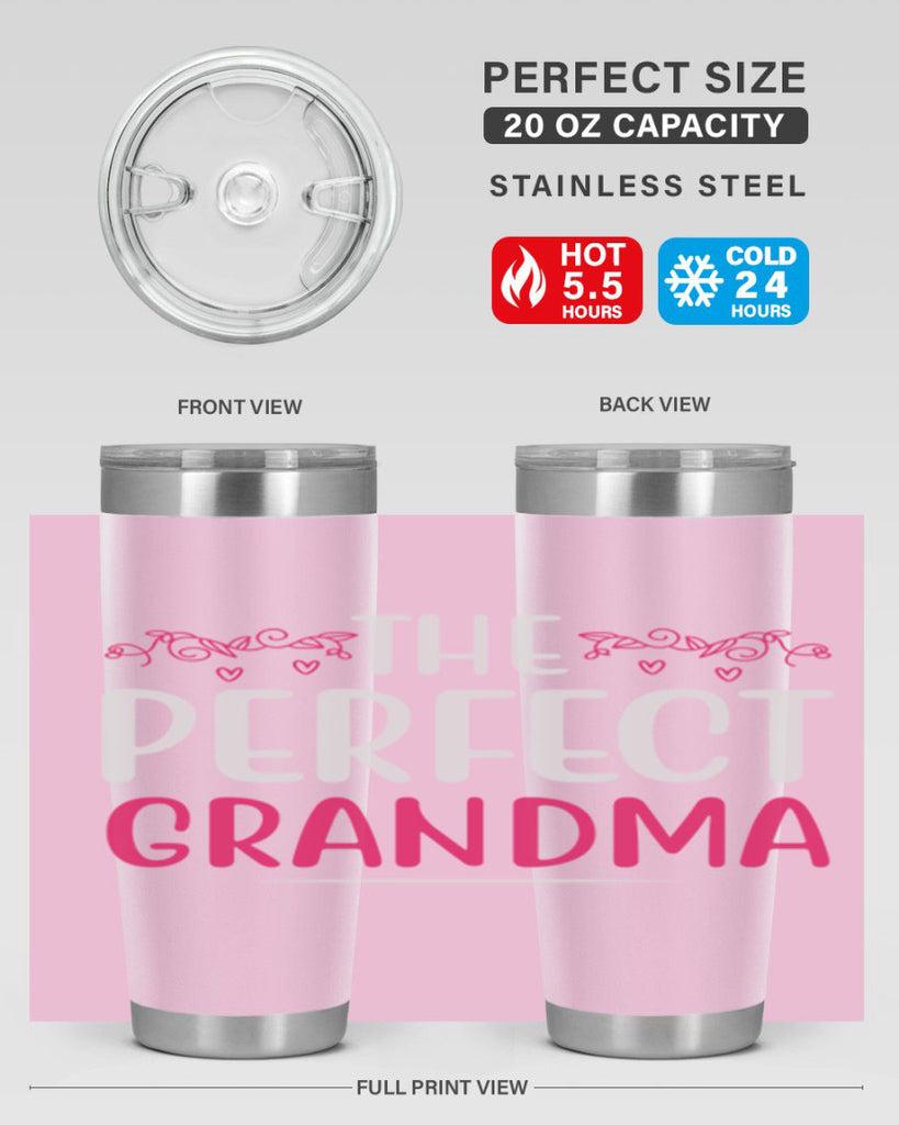 the perfect grandma 49#- mom- Tumbler