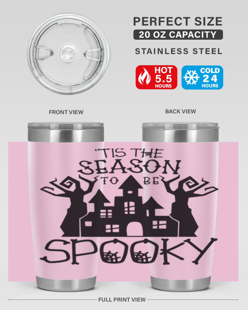 tis the season to be spooky 100#- halloween- Tumbler