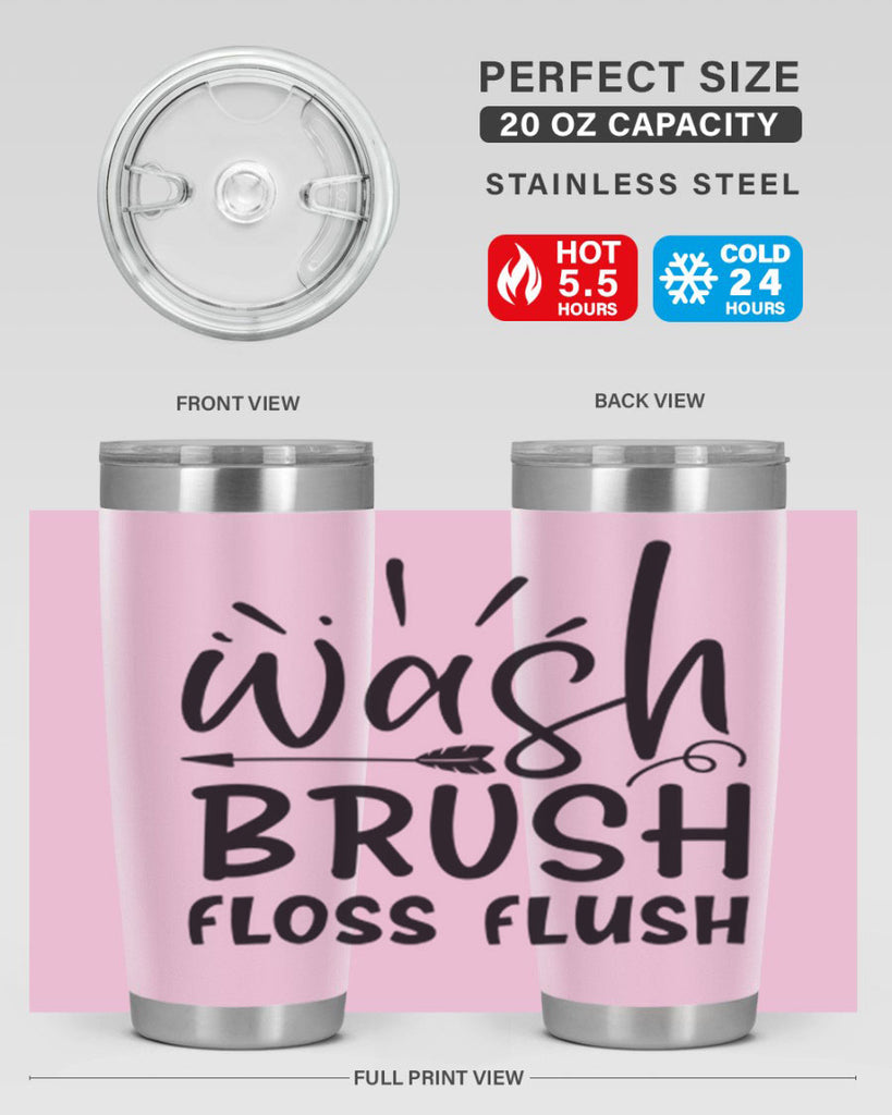 wash brush floss flush 73#- kitchen- Tumbler