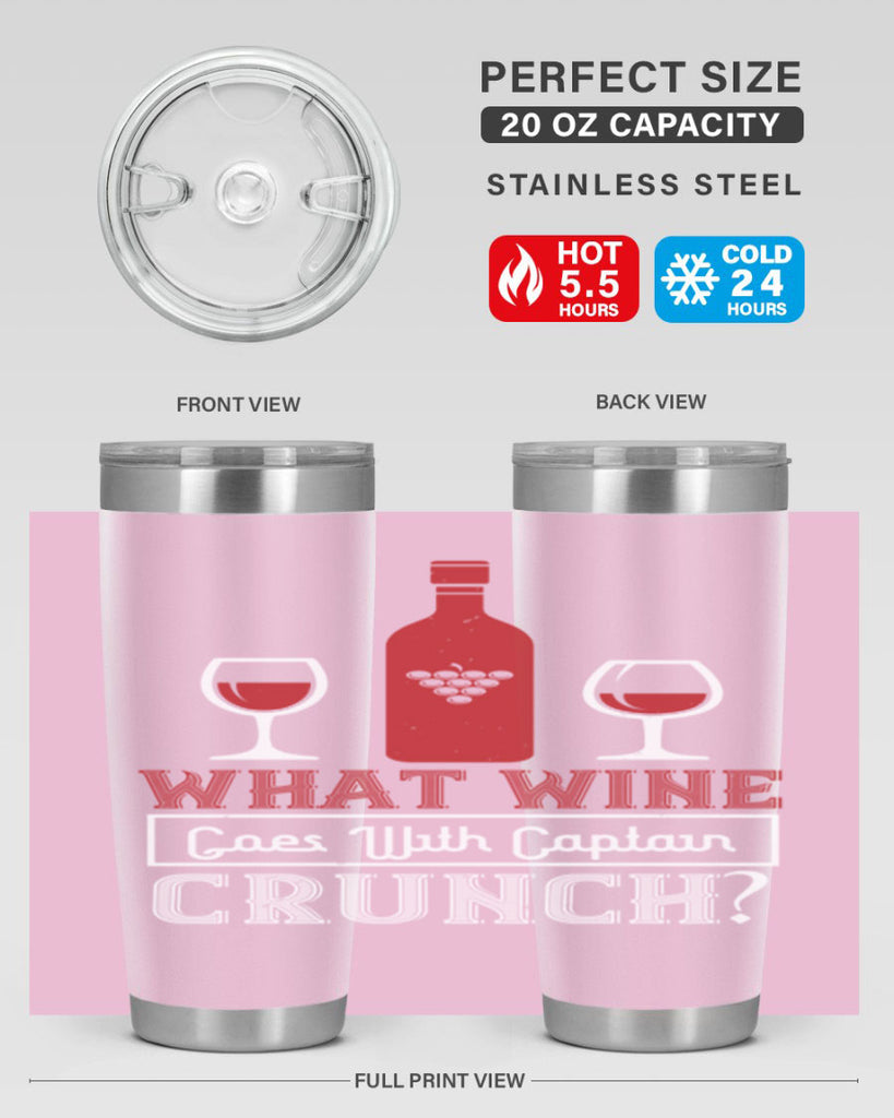 what wine goes with captain crunch 11#- wine- Tumbler