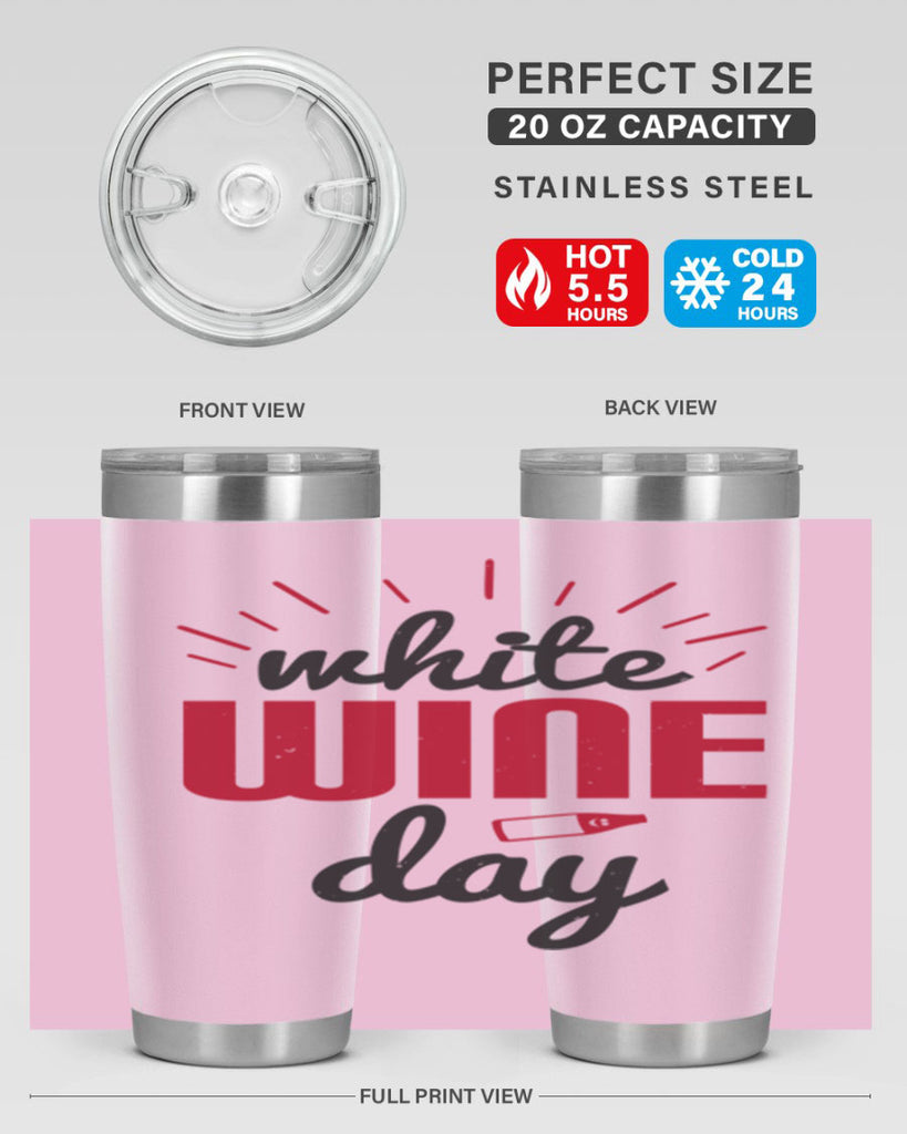 white wine day 111#- wine- Tumbler