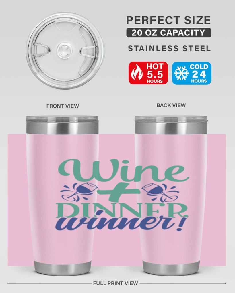 wine dinner winner 146#- wine- Tumbler