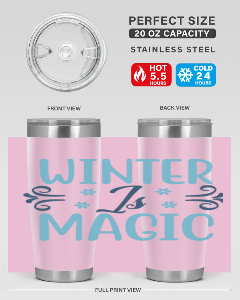 winter is magic 507#- winter- Tumbler