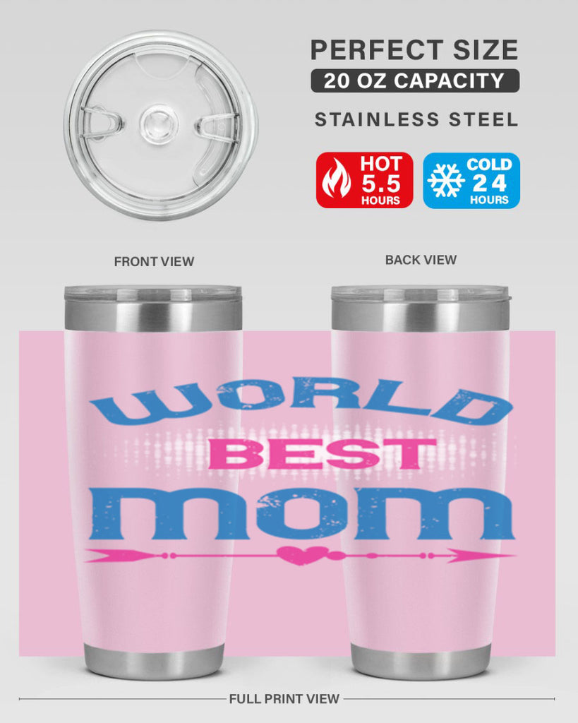 world best mom 18#- mom- Tumbler